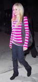 Аврил Лавин, фото 3117. Avril Lavigne Nov 29 2007 - Club GOA, Hollywood, foto 3117