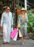 Nicolette Sheridan in bikini see through candids