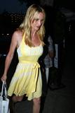 Nicolette Sheridan in yellow in Hollywood